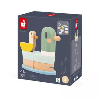 Janod Sweet Cocoon Wooden Stackable Ducks