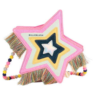 Girls Star Fringe Purse