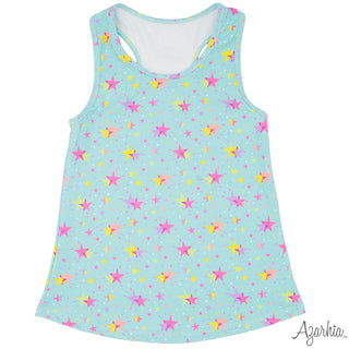 Azarhia Racerback Tank Top - Starburst
