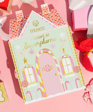 Musee Visions of Sugarplum House of Bath Balm and Eye Mask Set