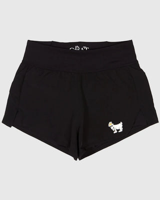 GOAT USA Black Woven Shorts