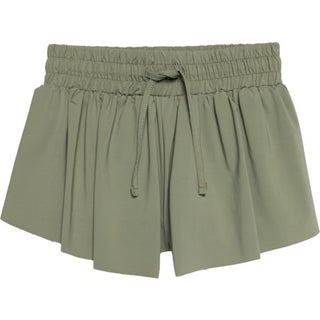 Suzette Fly Away Short- Olive Green