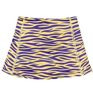 Belle Cher Tiger Striped Tennis Skort