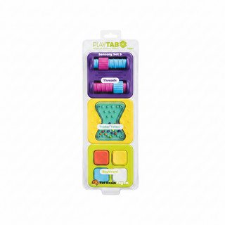 Play Tab Modular Activity Board Tiles- Sensory Set 5