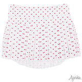 Azarhia Mini Pleat Skort - Tiny Hearts