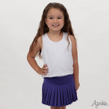 Azarhia Mini Pleated Skort - Purple