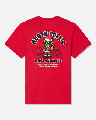 GOAT USA Most Wanted T-Shirt in Enduring Red