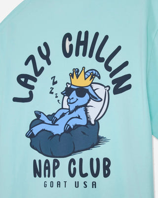 GOAT USA Nap Club T-Shirt: Mint