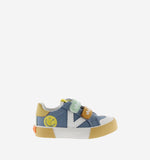 Victoria Sneaker- Tribu Multicolor Straps - Jeans