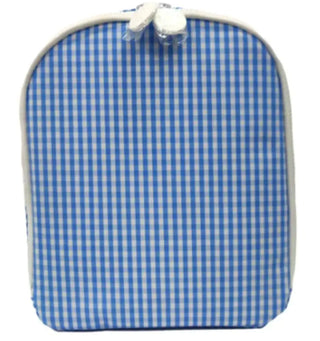 TRVL Bring It Insulated Lunch Bag- Gingham Sky