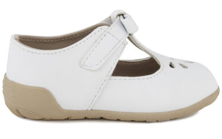 Baby Deer Brynna T-Strap-White
