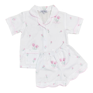 Sweet Dreams Tulip Print Short Pajamas