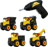 Red Toolbox Stanley Jr. Take Apart Dot 4Pc Truck Set