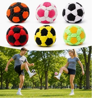 Soccer Ball Hacky Sack (Assorted)