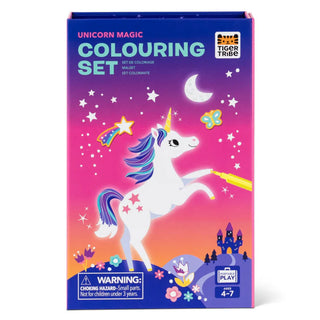 Tiger Tribe Color by Numbers Set - Unicorn Magic