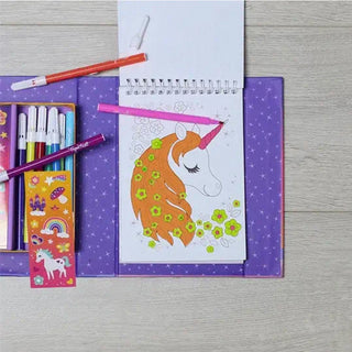Tiger Tribe Color by Numbers Set - Unicorn Magic