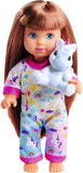 Evi Love Mini Dolls in Unicorn Pajamas