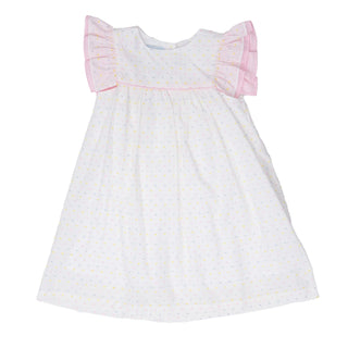 The Oaks Pastel Swiss Dot Tara Dress