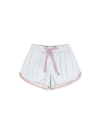 Emily Short - Cotton Candy Blue Ministripe, Cotton Candy Pink