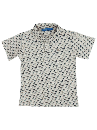 J Bailey S/S Performance Polo  - Mallard