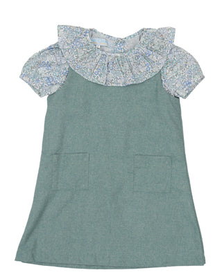 Hazel Teal Briar Floral Dress