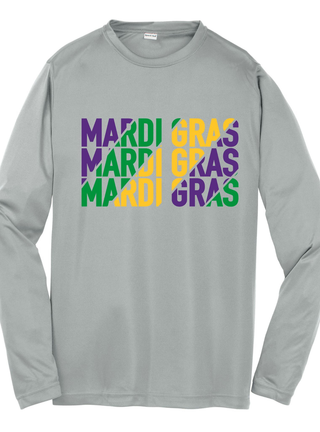 Azarhia Mardi Gras Repeating Dri-Fit Shirt