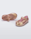 Mini Melissa Sweet Love Baby Shoes with Bow - Pink