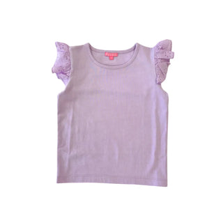 Eyelet Tank - Lilac