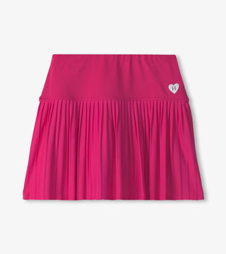 Pink Yarrow Pleated Sporty Skort