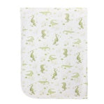 Baby Club Chic River Crocs Receiving Blanket