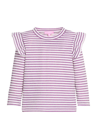 Bisby Sadie Top- Sugar Plum Stripe