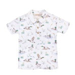 Baby Club Chic Mallard Ducks Tee with Collar