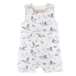 Baby Club Chic Mallard Duck Romper with Buttons