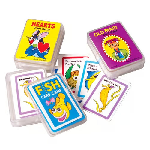 Assorted Mini Playing Card Games