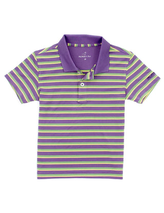 Properly Tied Boys Mardi Gras Fat Tuesday Polo