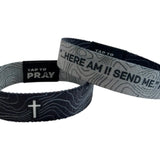Versible - Reversible Tap to Pray Wristband Bracelet