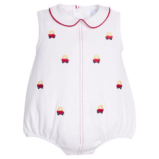 Little English Embroidered Peter Pan Bubble - Cruisin'
