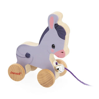 Janod Wooden Pull Along Donkey