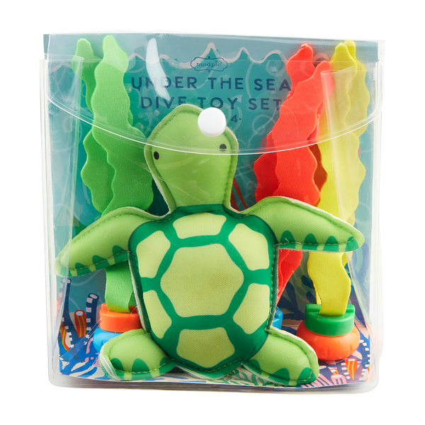Mud Pie Dive Toy Set - Turtle