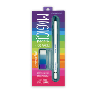 Snifty Magic Pencil & Eraser Set - White