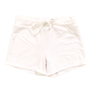 T2LOVE S/S Draw String Shorts - White
