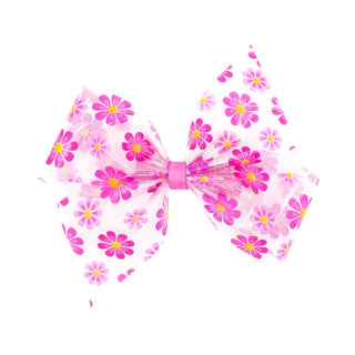 King Wee Print Vinyl Bow