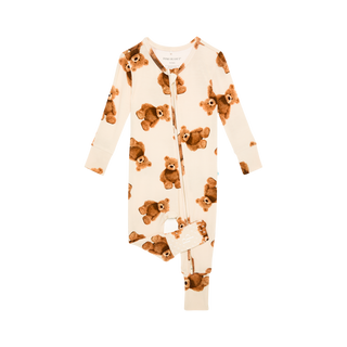 Posh Peanut Convertible One Piece Teddy Freddy Footie/Romper