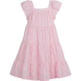 Little English Wilder Dress - Pink Eyelet