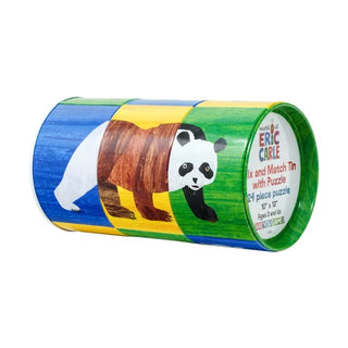 Mix & Match Tin with Puzzle Assortment Tin PDQ and Early Learning