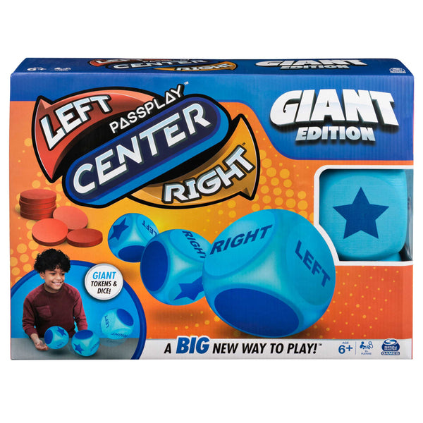 LEFT CENTER RIGHT! Board Game - Giant Edition