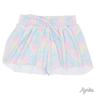 Azarhia Butterfly Shorts - Zebra Rainbow