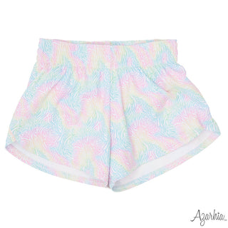 Azarhia Steph Shorts - Zebra Rainbow