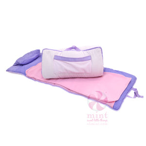 Mint Seersucker Napmat