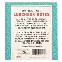 101 Tear-Off Lunchbox Notes for Girls